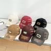 New Soft Top Letter Splicing Baseball Hat for Women Casual Spring and Summer Korean Version Versatile Wide Hat Brim Baseball Hat for Men