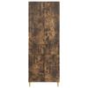 Cabinet Set 2 pcs Smoked Oak Wood Material