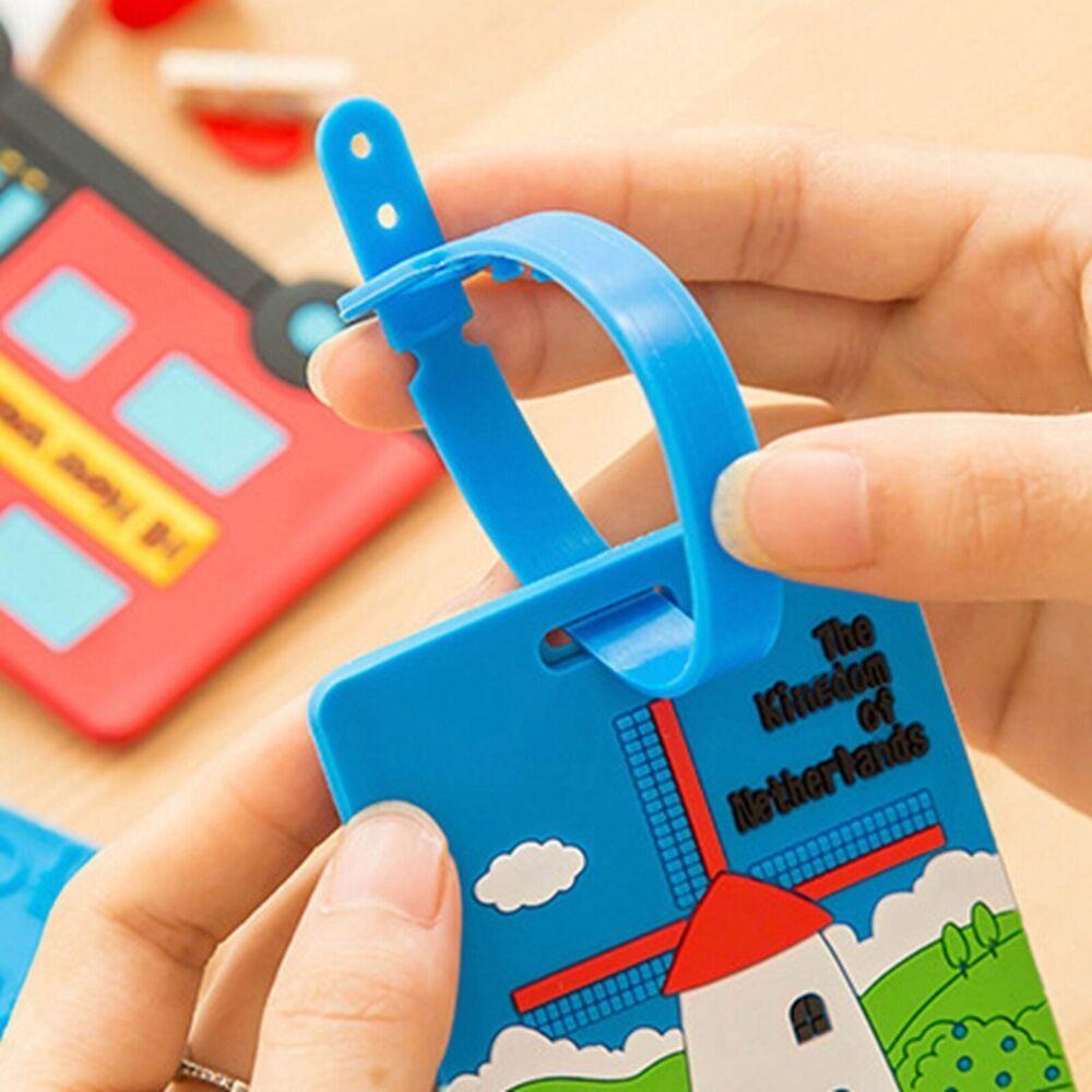 ID Ropes Aeroplane Baggage Labels Suitcase Labels Luggage Tags Bag Tag