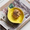 Cute Fruit Plate Household Underglaze Small Condiment Dish Ceramic Soy Sauce Vinegar Hot Pot Barbecue Dipping Snack Plate