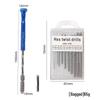 Wenge Wood Hand-Twisted Mini Drill for Precision Carving and Punching