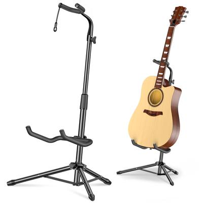 New Bee GH02 Folding Guitar Stand Black 75-87cm