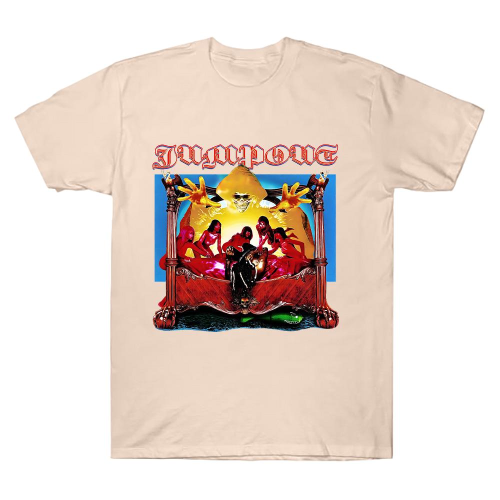 OsamaSon Jump Out The Album Graphic T Shirts 2025 Merch T-Shirts Cotton Women Men Fashion HipHop Streetwear Short Sleeve Y2K Tee