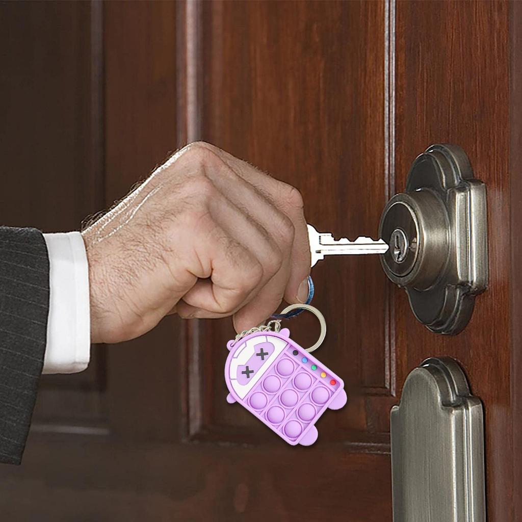 (O casă grozavă)Jucărie de decompresie puzzle de birou cu decompresie senzorială din silicon