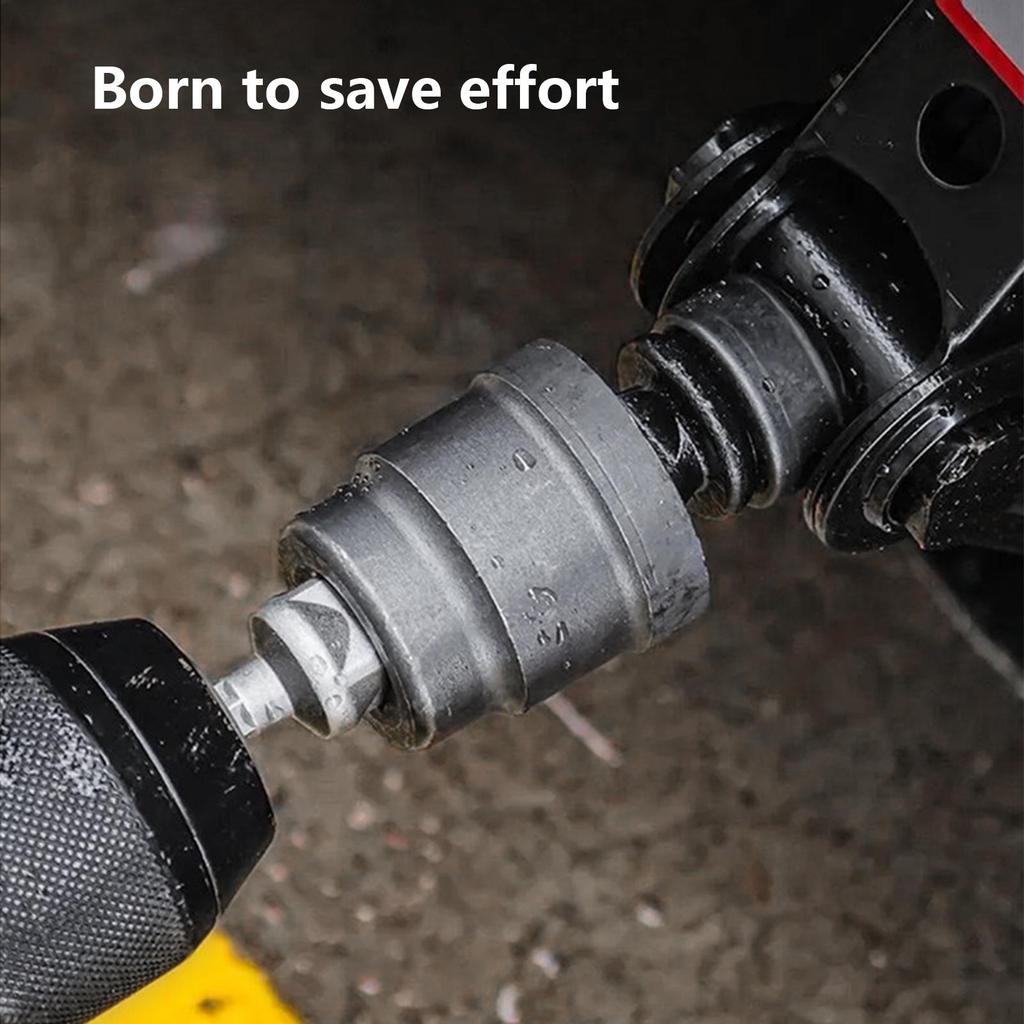 Car Jack Socket Electric Drill Socket Wrench Electric Wrench Tire Removal Socket Labor-saving Quick Disassembly Jack Adapter