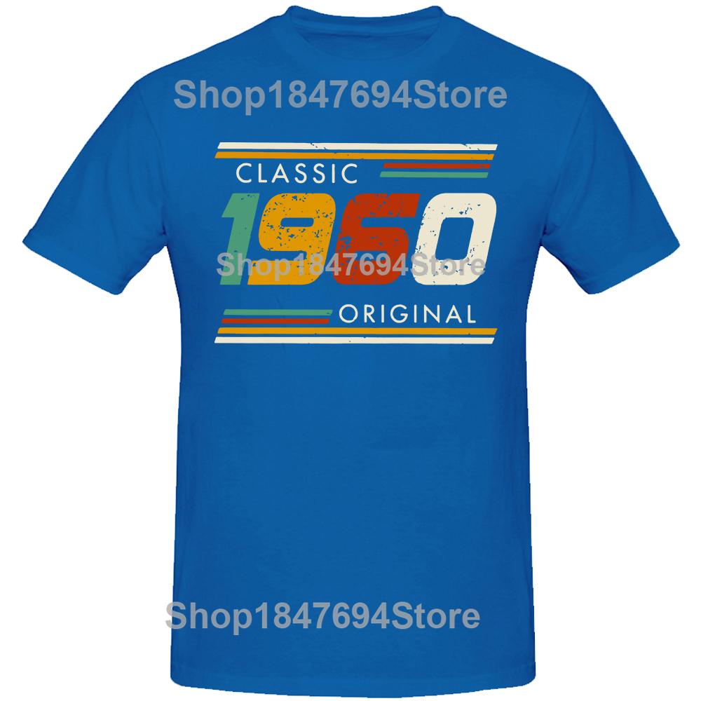 New Men Made in 1960 All Original Parts T Shirt Oversize Printed Casual Tee Shirt Casual Short Sleeve Vintage Couples T-Shirt