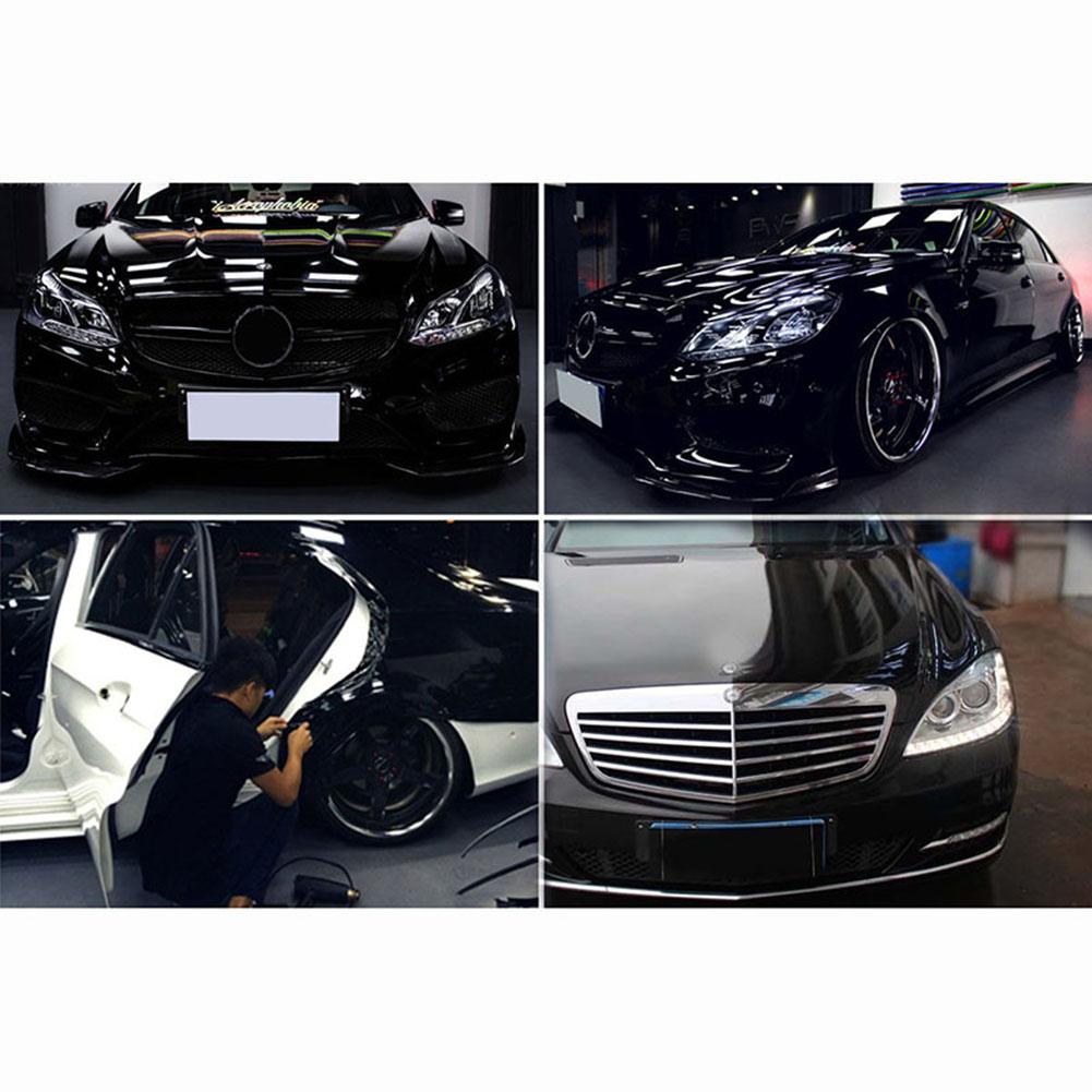 Gloss Black Car Vinyl Film Wrap Sticker Decal Interior Decoration Car Paint Film