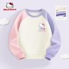 Hello Kitty Girls' Sweatshirt 2026 New Spring Baby Top Children's Spring Clothing Thin Top