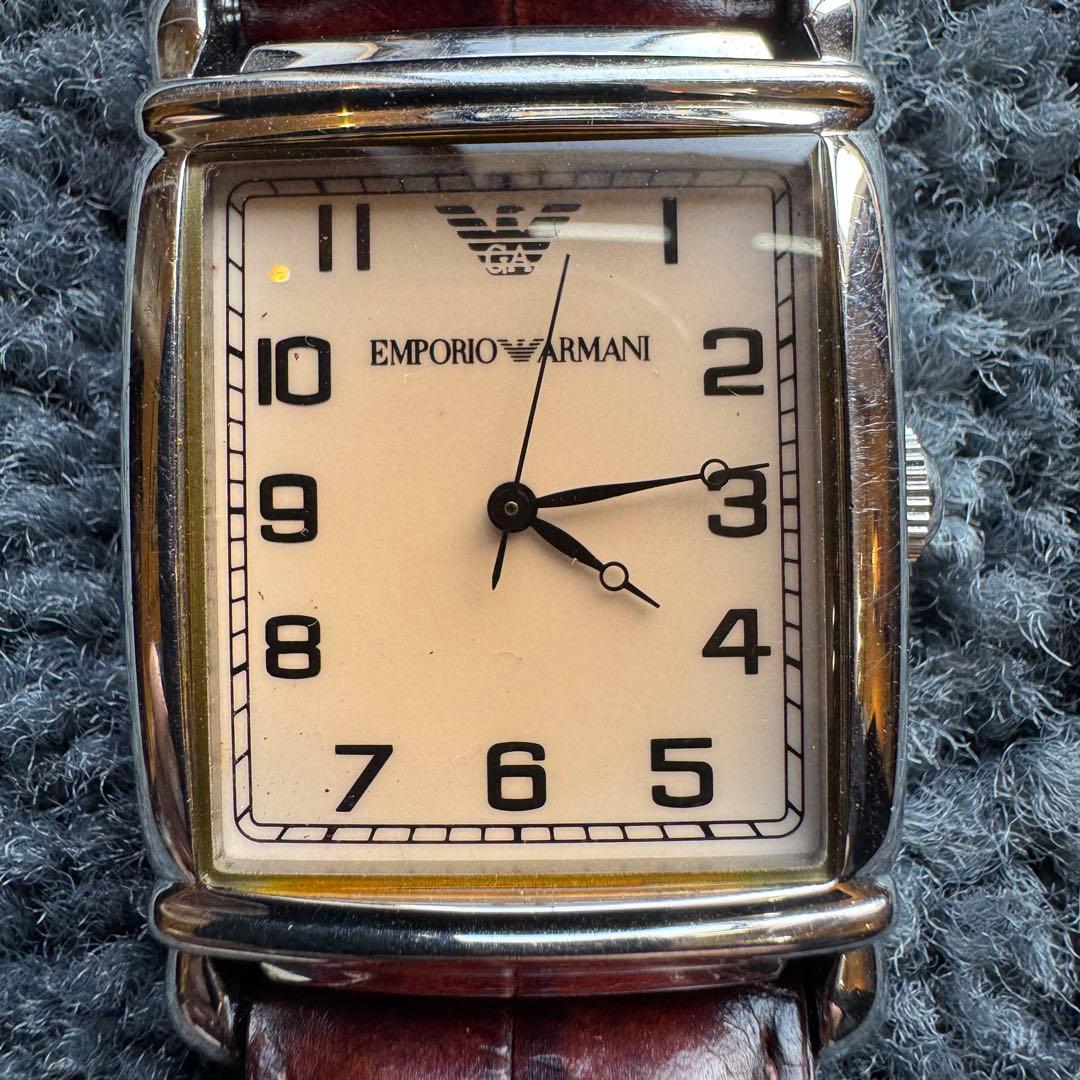 Used EMPORIO ARMANI AR-0203 quartz watch