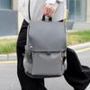 Minimalist Waterproof Backpack with Front Zipper Pocket Laptop Compartment Men's and Women's Urban Style Bag