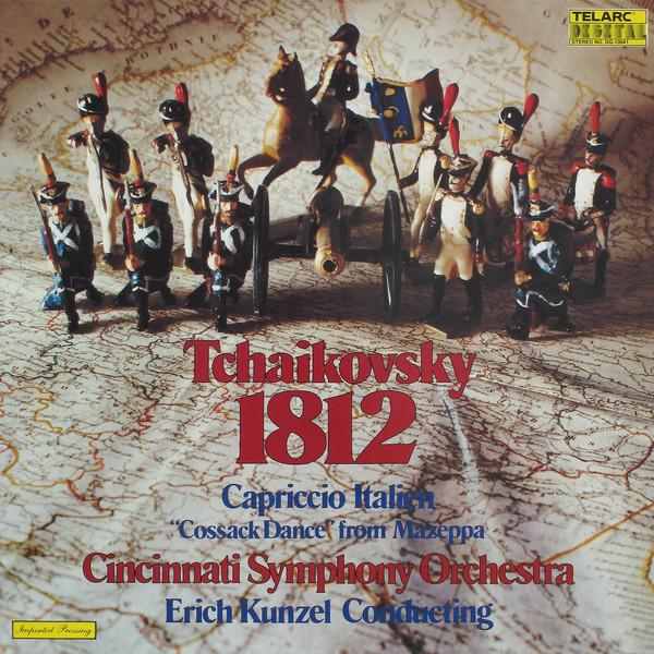 

LP Record ERICH KUNZEL, CINCINNATI SYMPHONY O - Tchaikovsky 1812, Capriccio Italien DG10041 TELARC 1979 US Classical Used