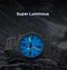 BERNY Titanium Watches for Men Super Luminous Dial Sapphire Outdoor Sports Field Quartz Watch Lightweight 5ATM Easy Read