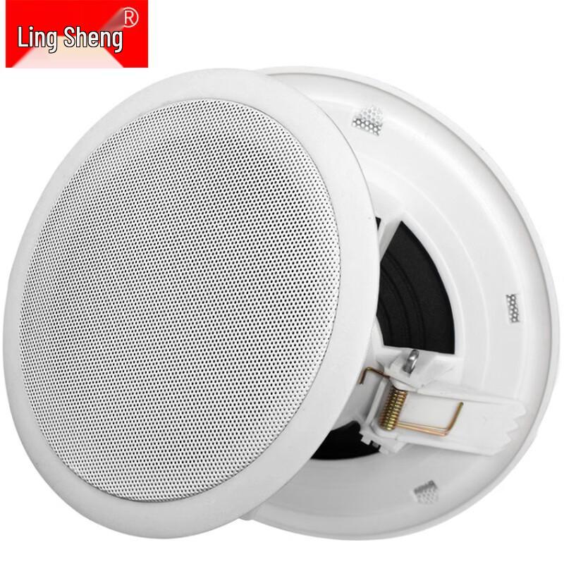 Lingsheng CSL-515 6-inch Ceiling Speaker CN plug (adapter included)