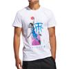 Adidas Tracy McGrady Print Crew Neck Short Sleeve T-Shirt Men Tops White FM4762