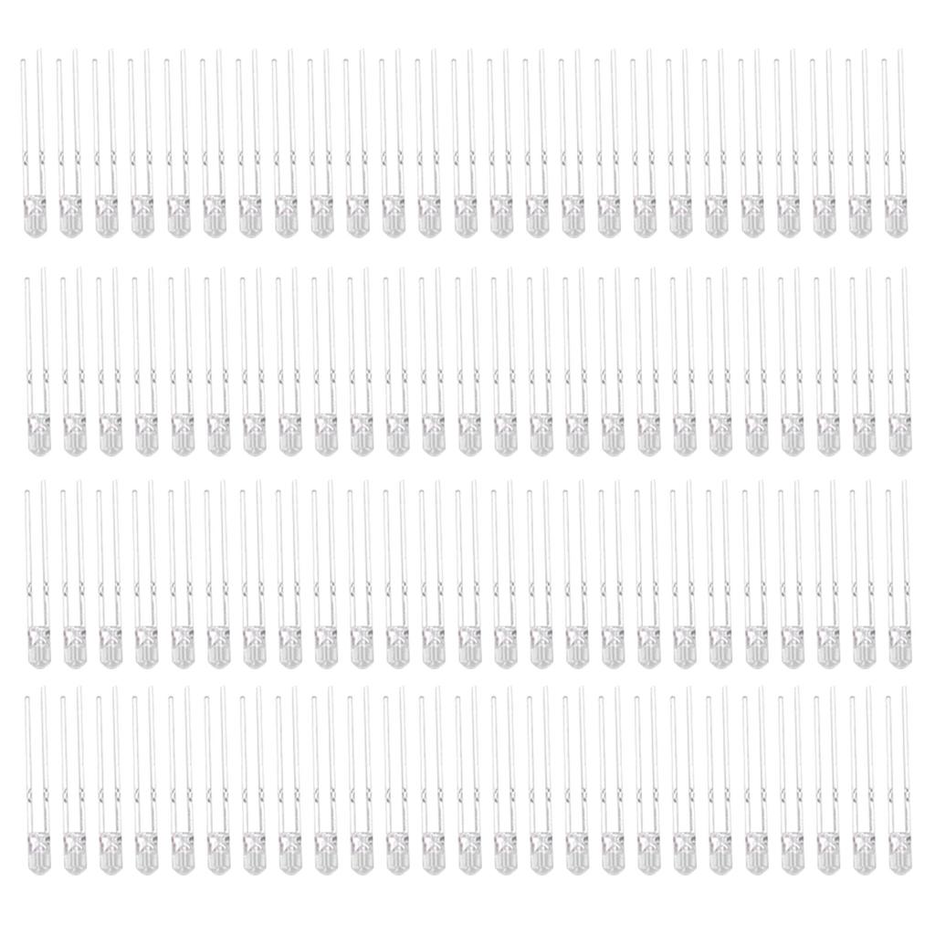 Купить 100 шт. светодиодный диод 3 мм, 8 цветов, светодиодная ...