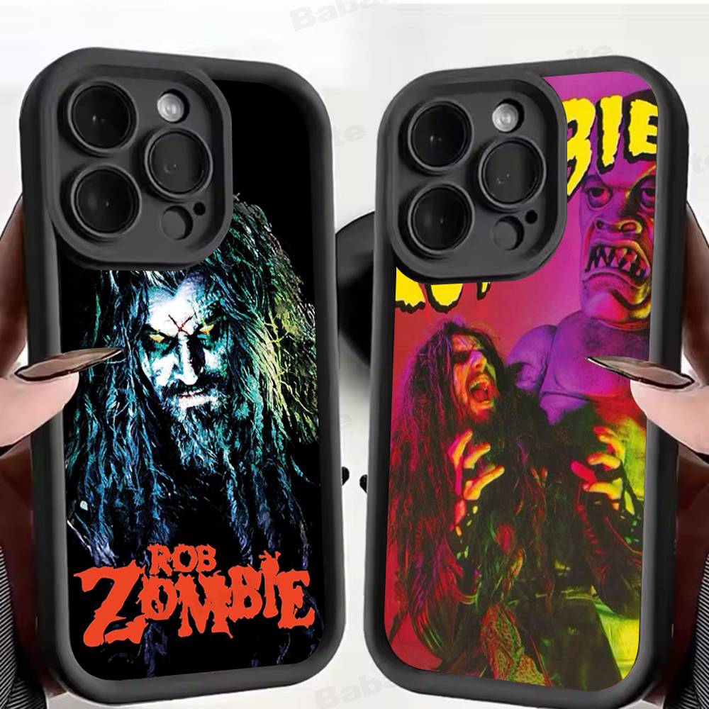 Rock Musician R-Rob Z-Zombie For IPhone 17 15 13 12 11 14 Pro Max X XR XS 16 Plus Shockproof Candy Back Cover