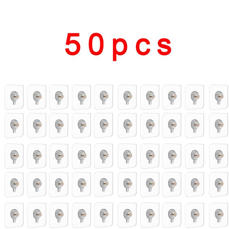 Buy 10/20/50 Pcs NonTrace Self Adhesive Nails Hook for Photo Frame