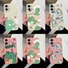 For Tecno Spark Go 3 1S 2 Pova 7 Neo Ultra Pro Spark 30 40 40C Case Cute Cartoon Dinosaurs Fashion Shell Liquid Silicone Non Slip Durable Phone Covers