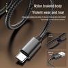 Nylon Braided Type-C Fast Charging Cable for iPhone, Samsung, Huawei, Xiaomi