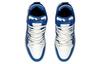 Li Ning Wave PRO Synthetic Leather Slip Resistant Abrasion Resistant Low top Skateboard Shoes Men's White Blue AECT013-2