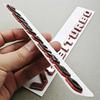 Chrome V8 BITURBO 3D ABS Fender Badge Side Emblem Decal Fit Mercedes Benz AMG C63 E63 G63 G500 Car Styling Sticker