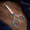 Vintage Chinese Style Sewing Scissors Heavy Duty Stainless Steel Sharp Blade Multipurpose Tailor Scissors DIY Embroidery Arts Crafts Crochet Yarn