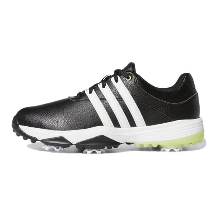 Adidas Tour 360 22 J Black Pulse Lime Kids Sneakers Core-Black Cloud-White GV9666
