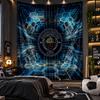 Arazzo da Appendere alla Parete Stampa Manchester City Tessuto per Soggiorno Camera da Letto Decorazione per la Casa