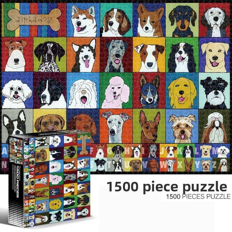 Jigsaw With Puzzle Bird Houses And World Renowned Flat Paintings For Teens Gift