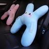Cartoon Kopfstütze für Auto, Nackenkissen, Kindersitzgurt, Nackenkissen, Auto-Schlafartefakt, Schlafkissen