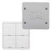 Wireless Scene Switch Intelligent 4‑Way Panel Wall Switch Mobile Phone APP Control for ZigBee