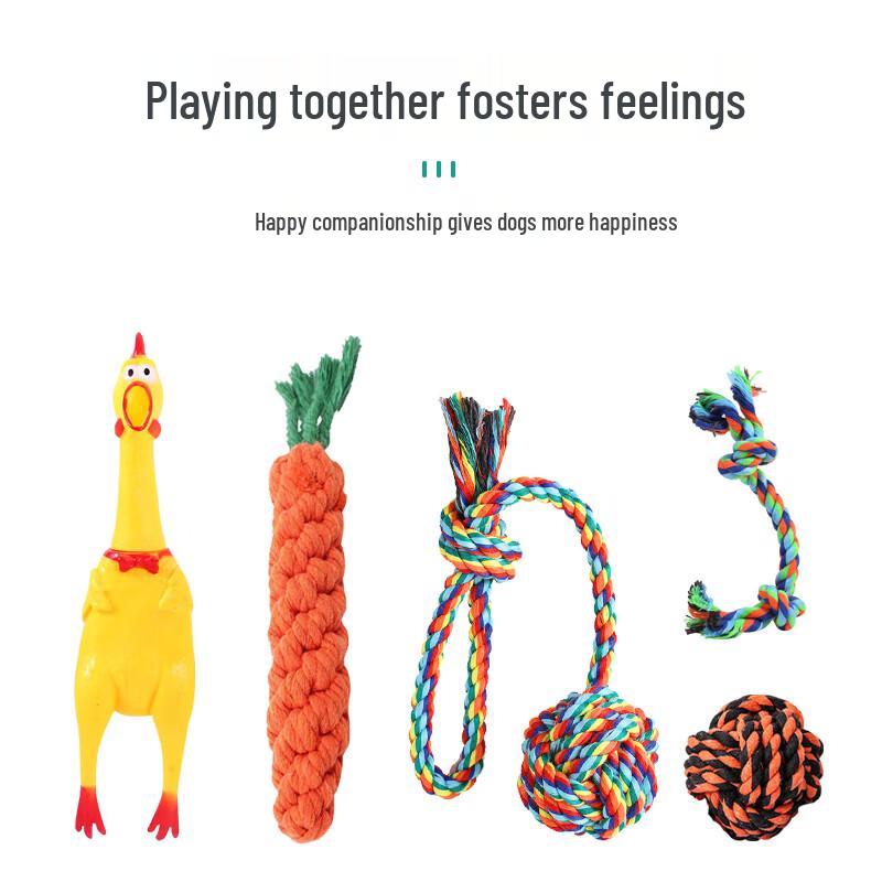 Mengduxing Pet Dog Chew & Play Toy Collection