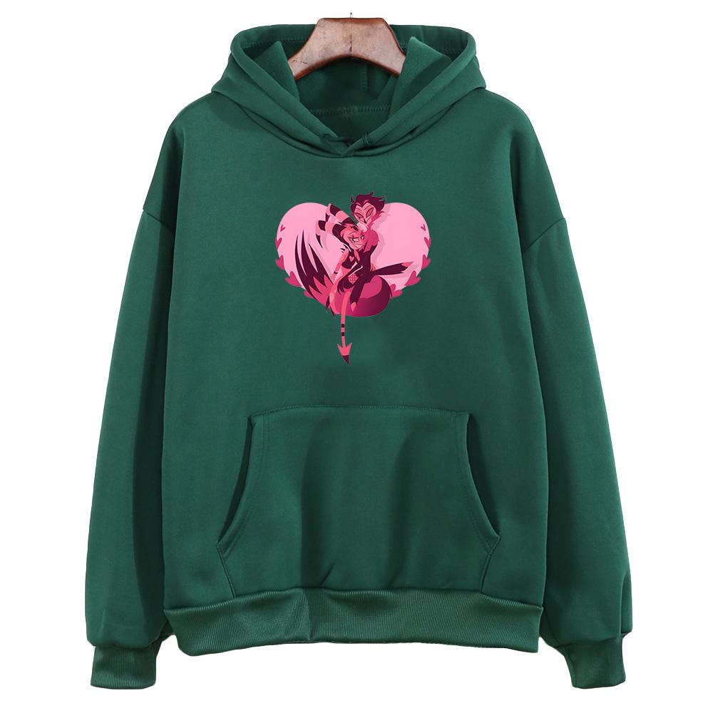 Kapuzenpullover mit Cartoon-Aufdruck, japanischer Anime, süßer Pullover, Funko Pop, Fleece, bequeme Kleidung, Unisex, Harajuku-Pullover