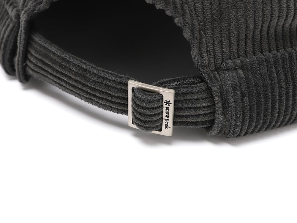 Snow Peak Corduroy Watch Cap GS-S25FUFWC68, Headwear, Cap, Hat, Men's/Women's, Charcoal One