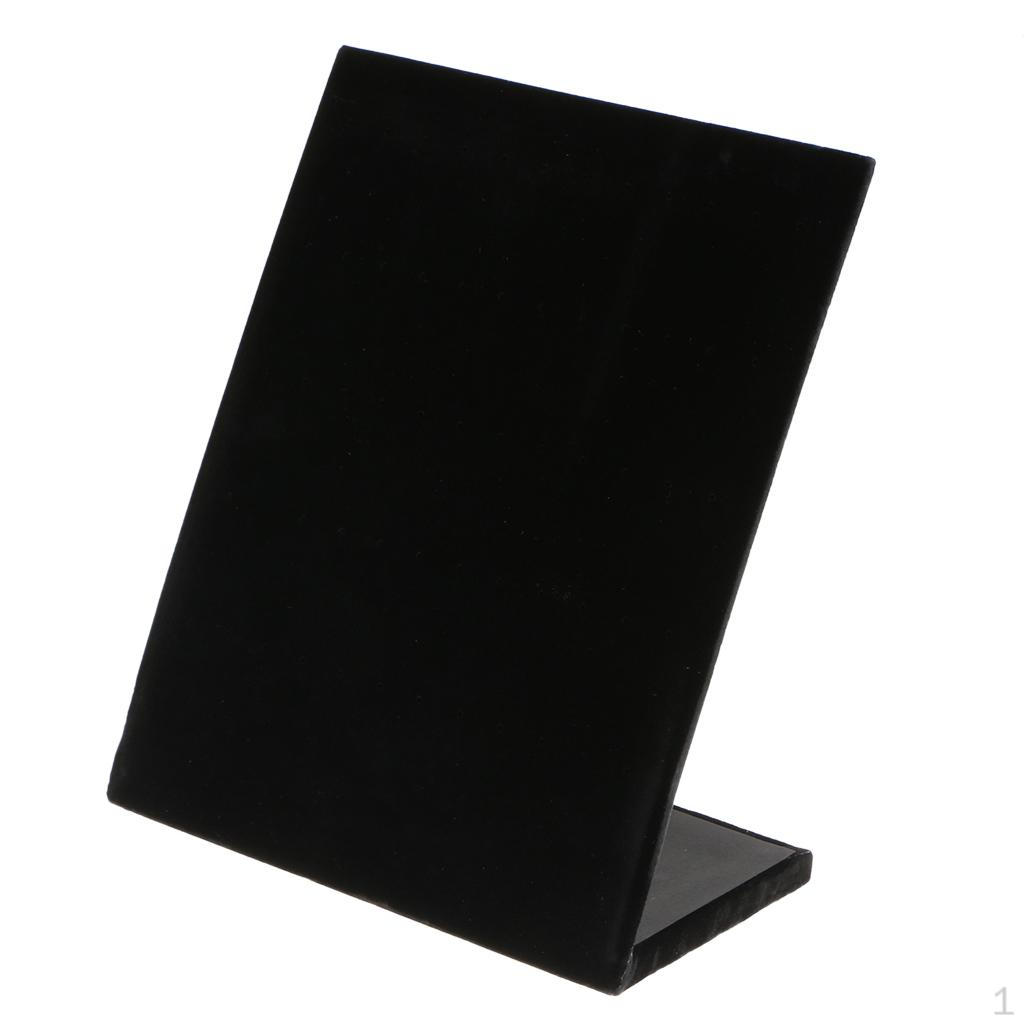 

Angled Pad Earring Ear Stud 60 Holes Counter Display Showcase чорний