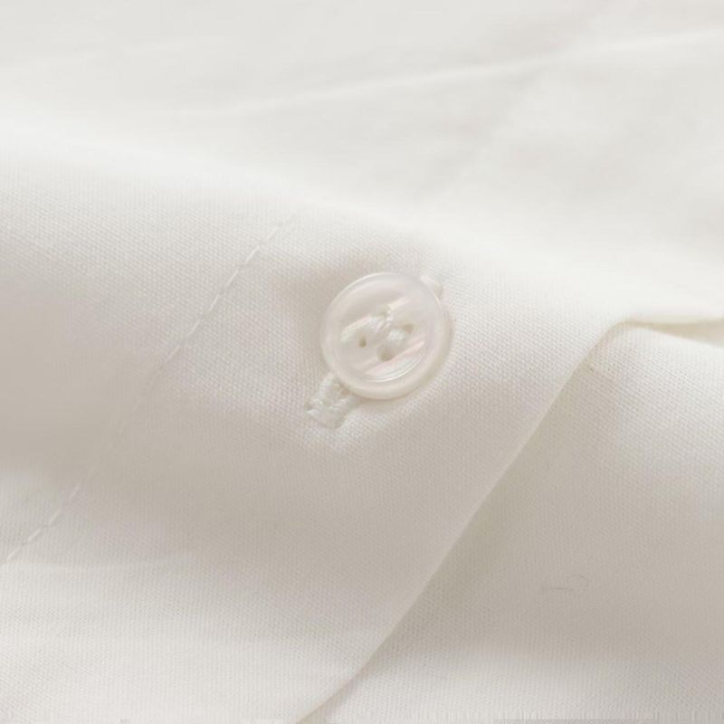 Kaslead New Arrival Women's Fashion Style Stylish Simple and Versatile Casual Small Round Lapel Shirt 4786263