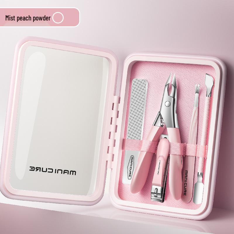 

Premium Stainless Steel Cuticle and Nail Clippers Set with High-Grade Manicure/Pedicure Case