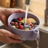 3D Printed Swirl Berry Washing Drain Bowl Large Capacity Berry Strainer Basket  Food Preparation