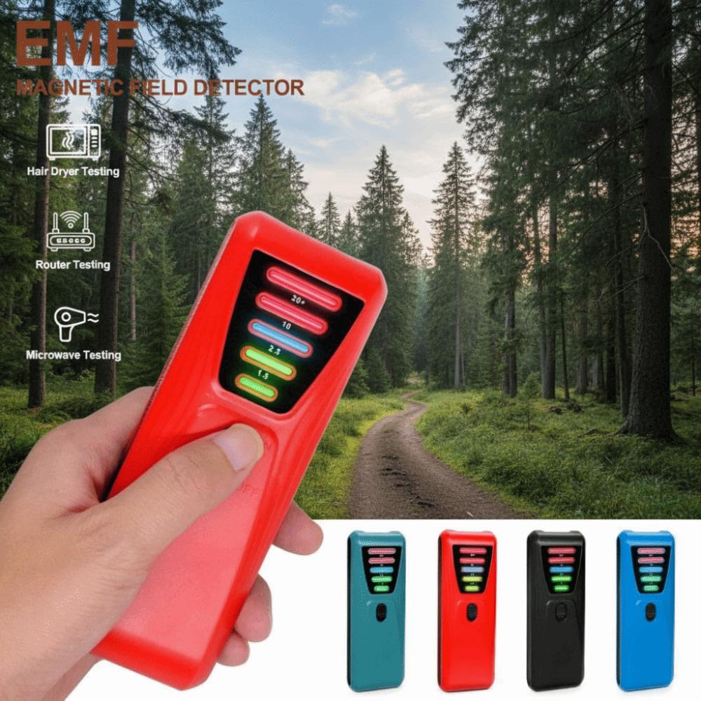 Digital EMF Meter Portable Magnetic Field Monitor Electromagnetic Radiation Tester Microwave