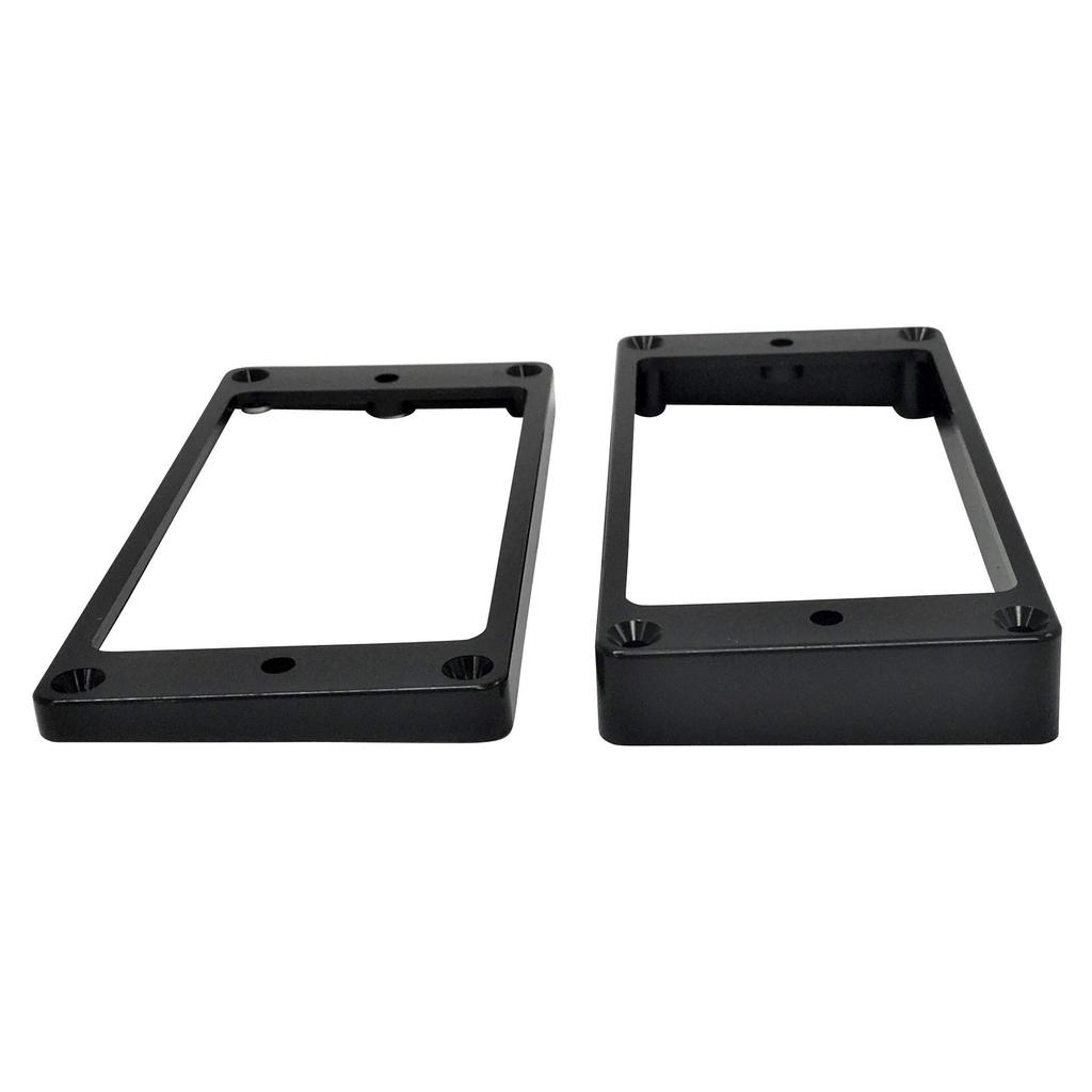 YJB PARTS Escutcheon Set with Screws Flat Bottom in [Made Japan] (Black)