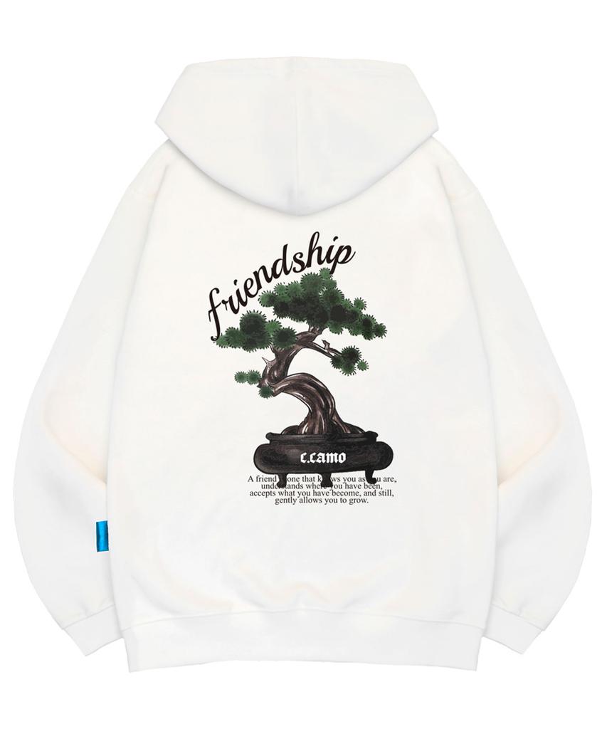 Fleece-Lined H Friendship Hoodie Unisex Big Size M~4Xl (A Type)