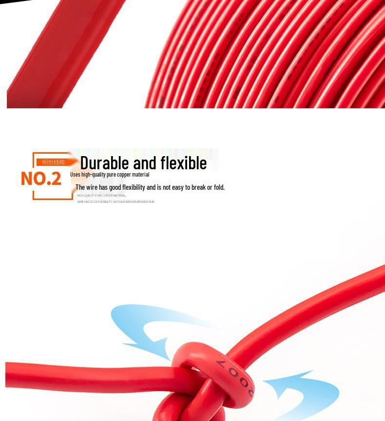 Nanyang 2.5mm² ZC Flame Retardant Copper Core Flexible Wire for Home Wiring