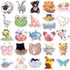 52 3D Cute Animal Stickers DIY Decorative Suitcase Notebook Waterproof and Non-repeat Stickers