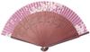Folding Cherry Blossom 123010 Asahi-O Fan, Design, Purple,