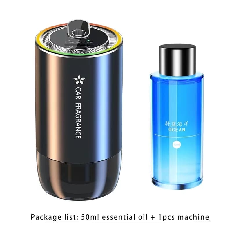 

Чашка ароматерапии освежитель воздуха для запуска автомобиля USB перезаряжаемый аромадиффузор со светодиодной подсветкой ароматизатор аромадиффузор умный и долговечный With 50ml Ocean