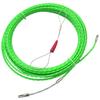 Akuoly Cable Pulling Wire, Steel Wire, Wire Pulling Tool, 15m Length, 4.5mm Diameter, Green
