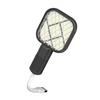 Mini USB Electric Fly Swatter 3000V Portable Travel Lightweight Indoor Outdoor Gnats Trap UV Lamp Automatic Fly Zapper Racket