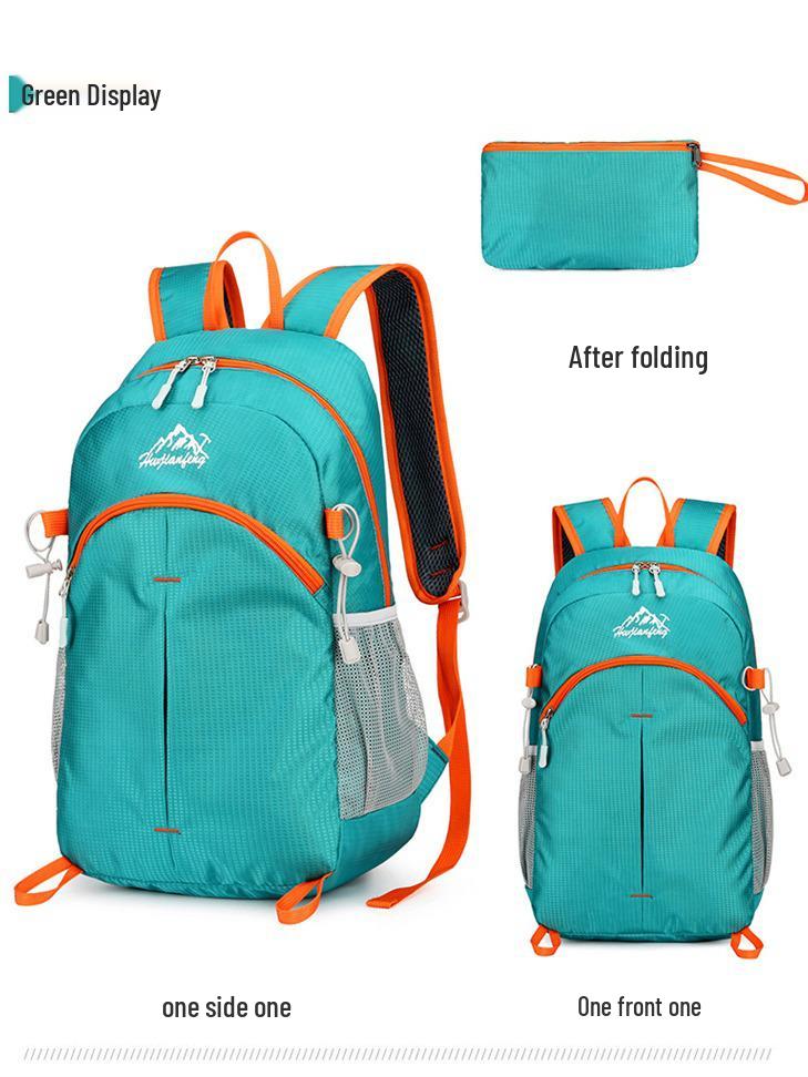 

Сверхлегкий складной рюкзак большой вместимости для активного отдыха, путешествий, пеших походов, альпинизма и велоспорта 20-35L