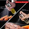 304 Stainless Steel Glass Oil Spray Bottle - Press Type for Barbecue and Cooking