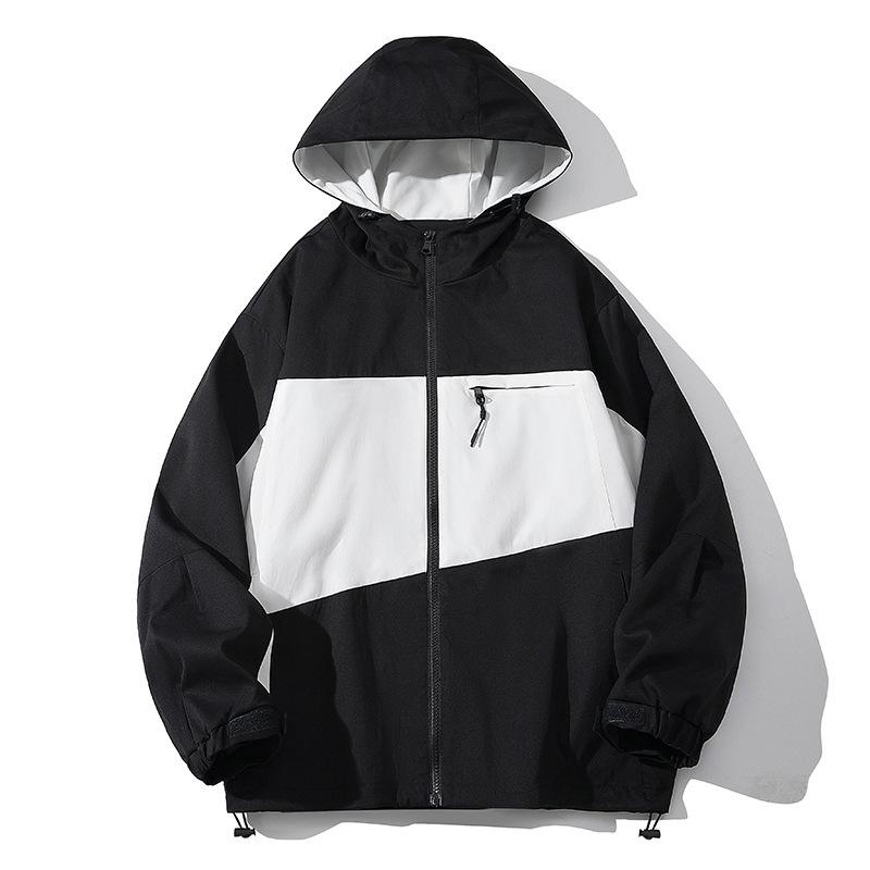 

Осенняя молодежная мода Трендовый бренд Свободная толстовка с капюшоном Мужская и женская Красивое пальто M